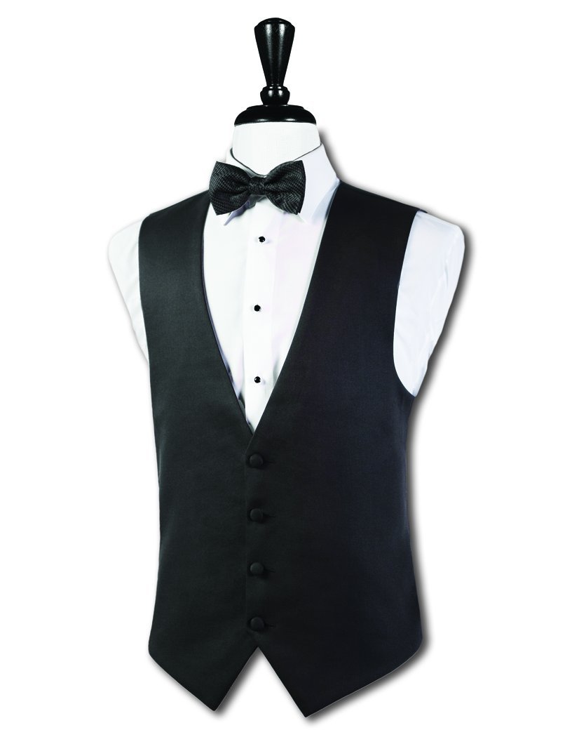 BLACK TUXEDO VESTS
