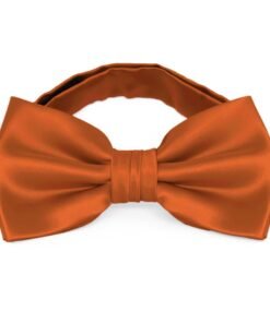 Burnt Orange Premium Bow Tie