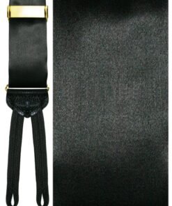 "Corsica" Black Suspenders
