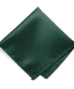 Hunter Green Solid Color Pocket Square