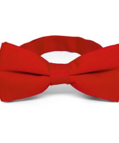 Red Band Collar Bow Tie